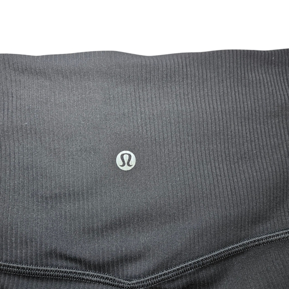 Lululemon Align Ribbed Mini-Flared Pant - Black - Picture 5 of 9